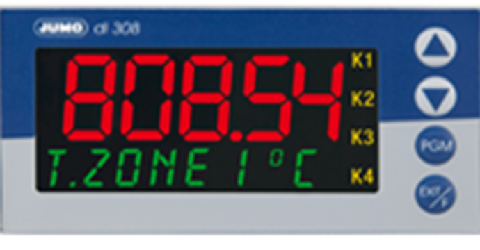 電子式-JUMO di 308 - Digital Indicator (701550) 電子式-JUMO di 308 - Digital Indicator (701550)